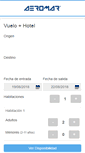 Mobile Screenshot of paquetes.aeromar.com.mx